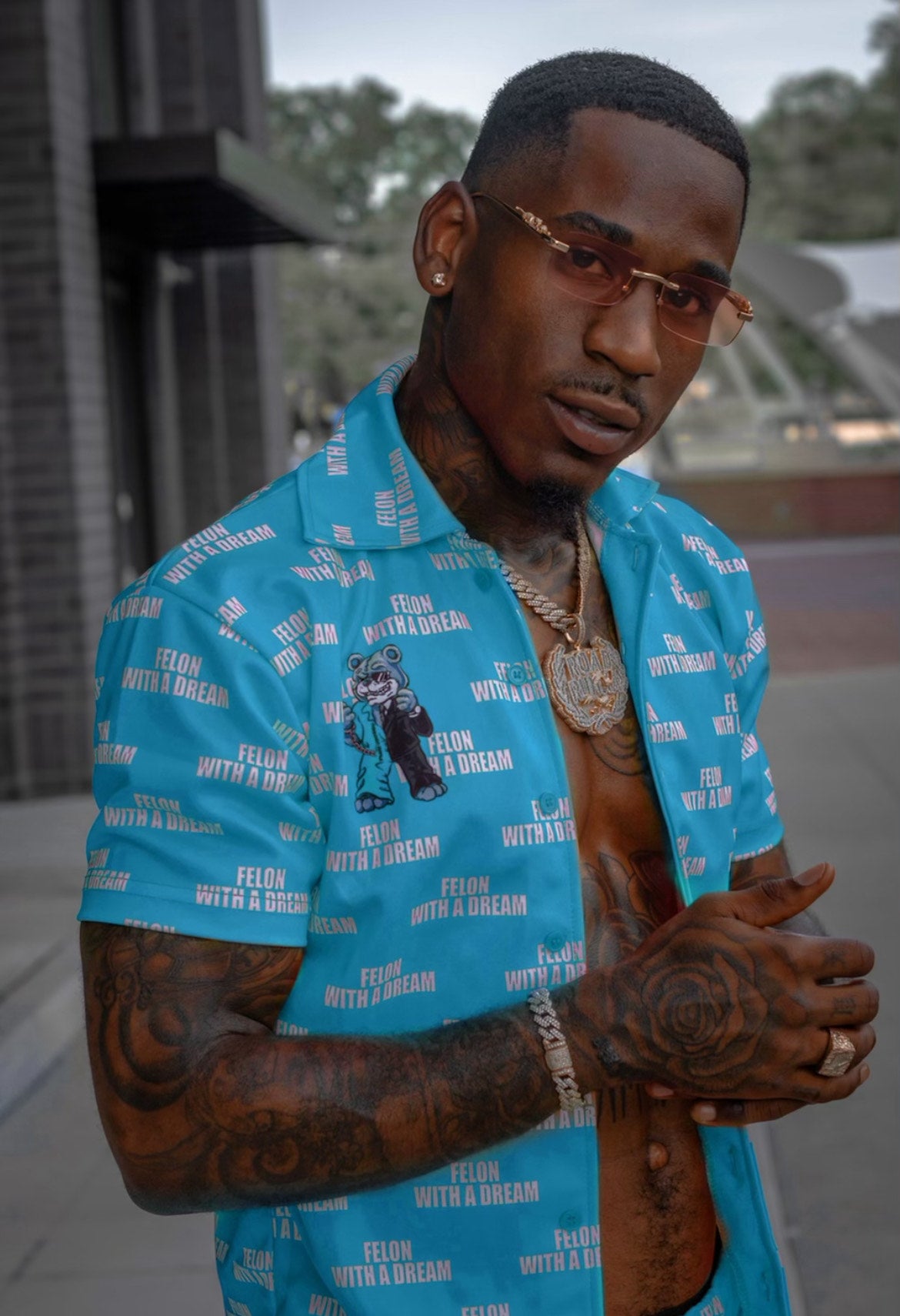 Hot Boy Summer Button Up Set