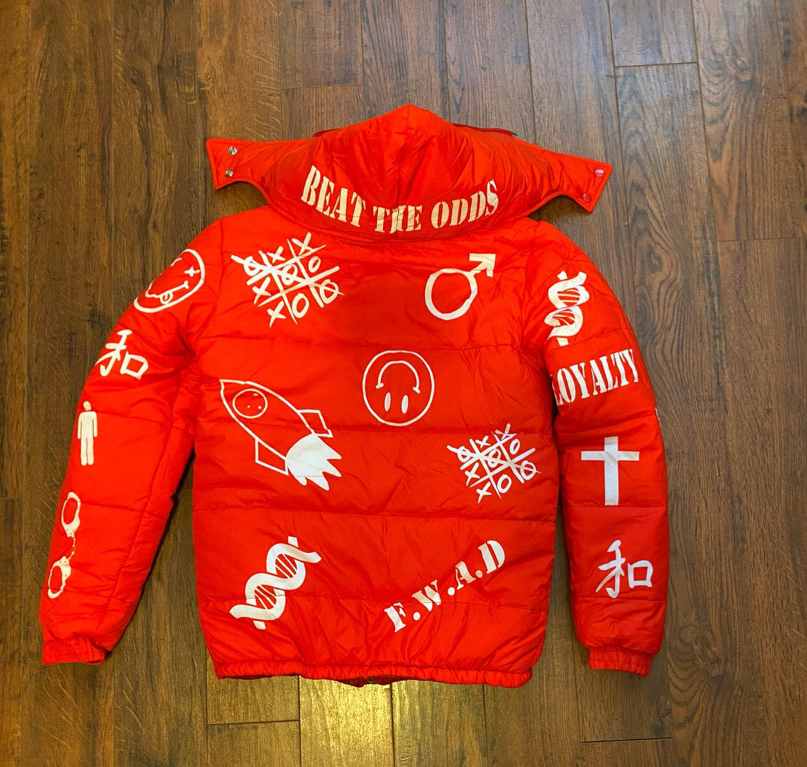 F.W.A.D Male Self Motivation Bubble Jacket (KING)