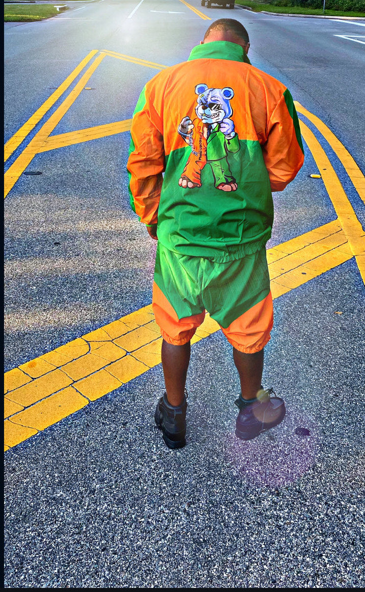 F.W.A.D Windbreaker Short Set