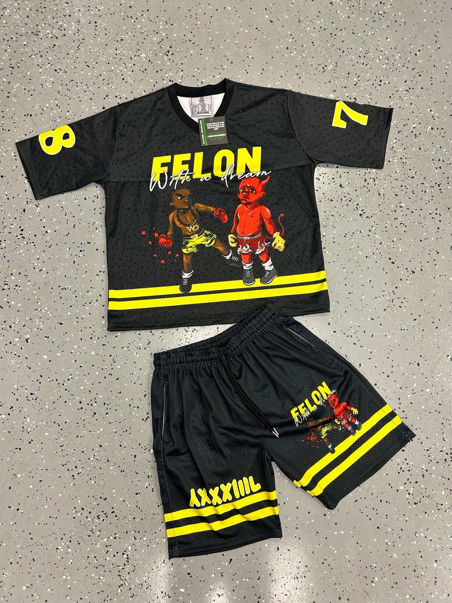 FWAD New Drop Mesh Short Set