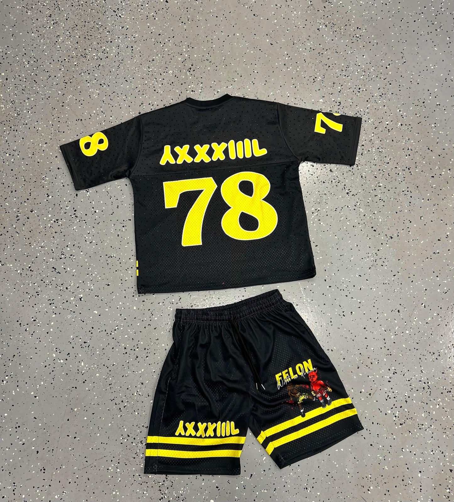 FWAD New Drop Mesh Short Set