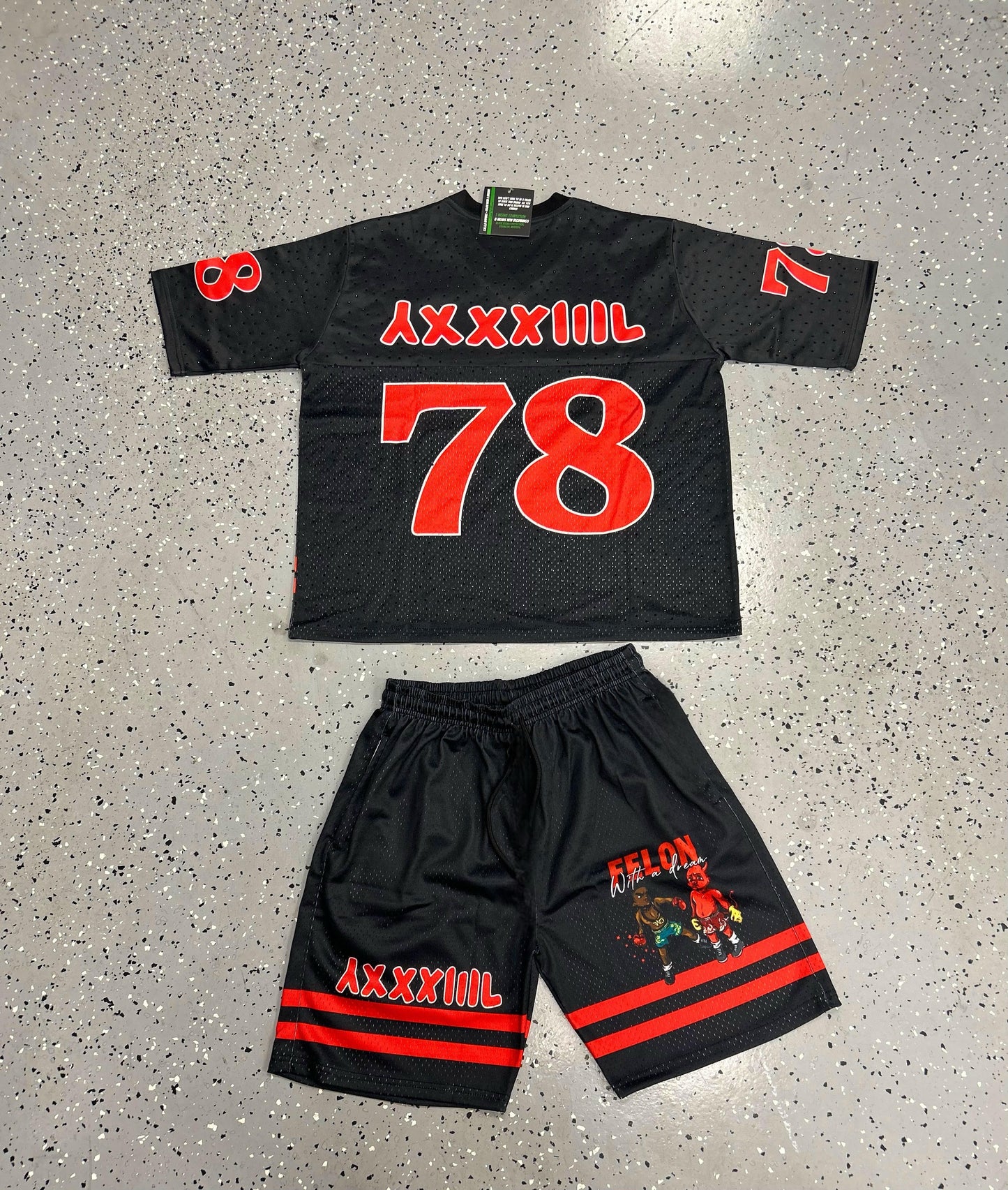 FWAD New Drop Mesh Short Set