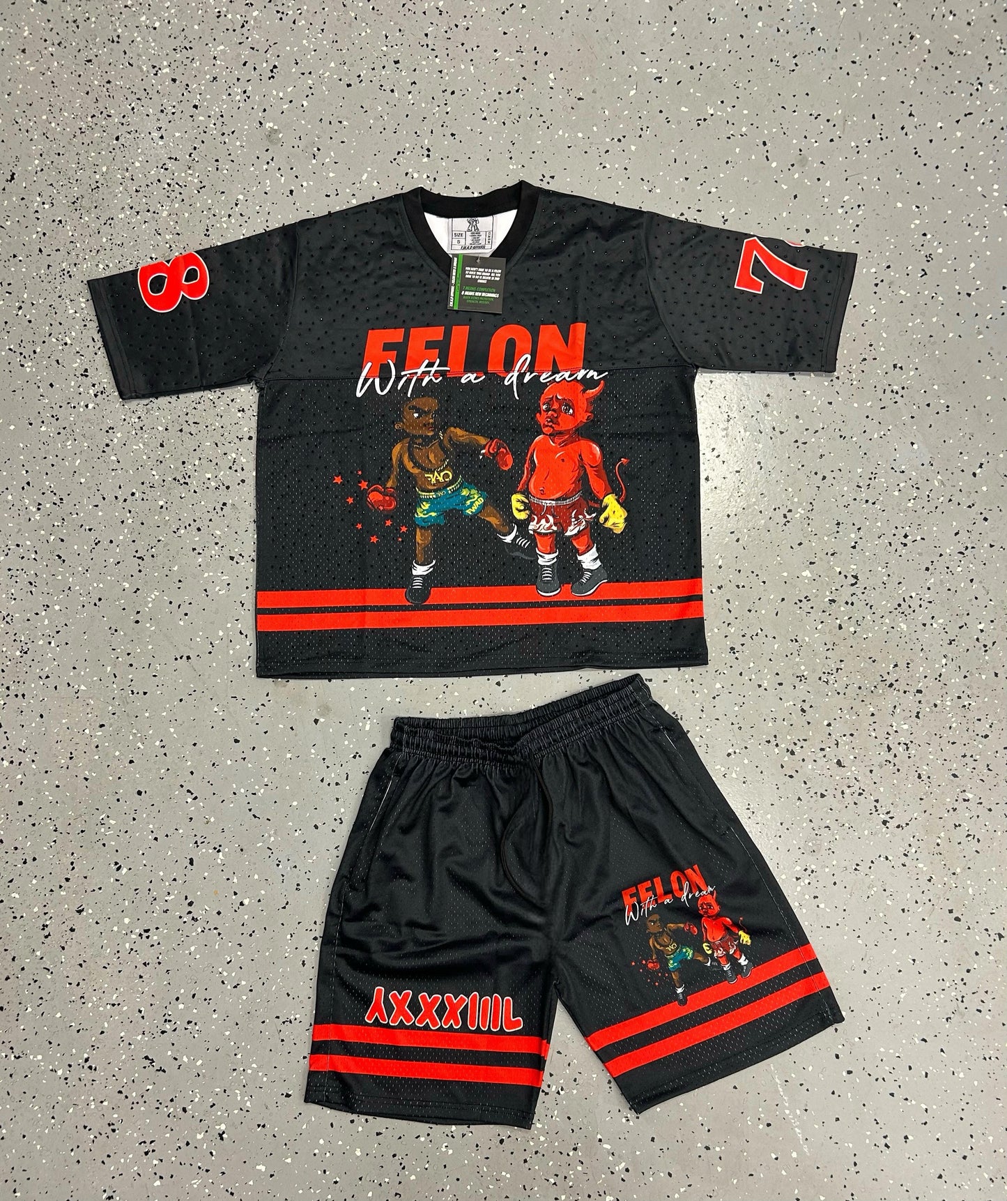 FWAD New Drop Mesh Short Set
