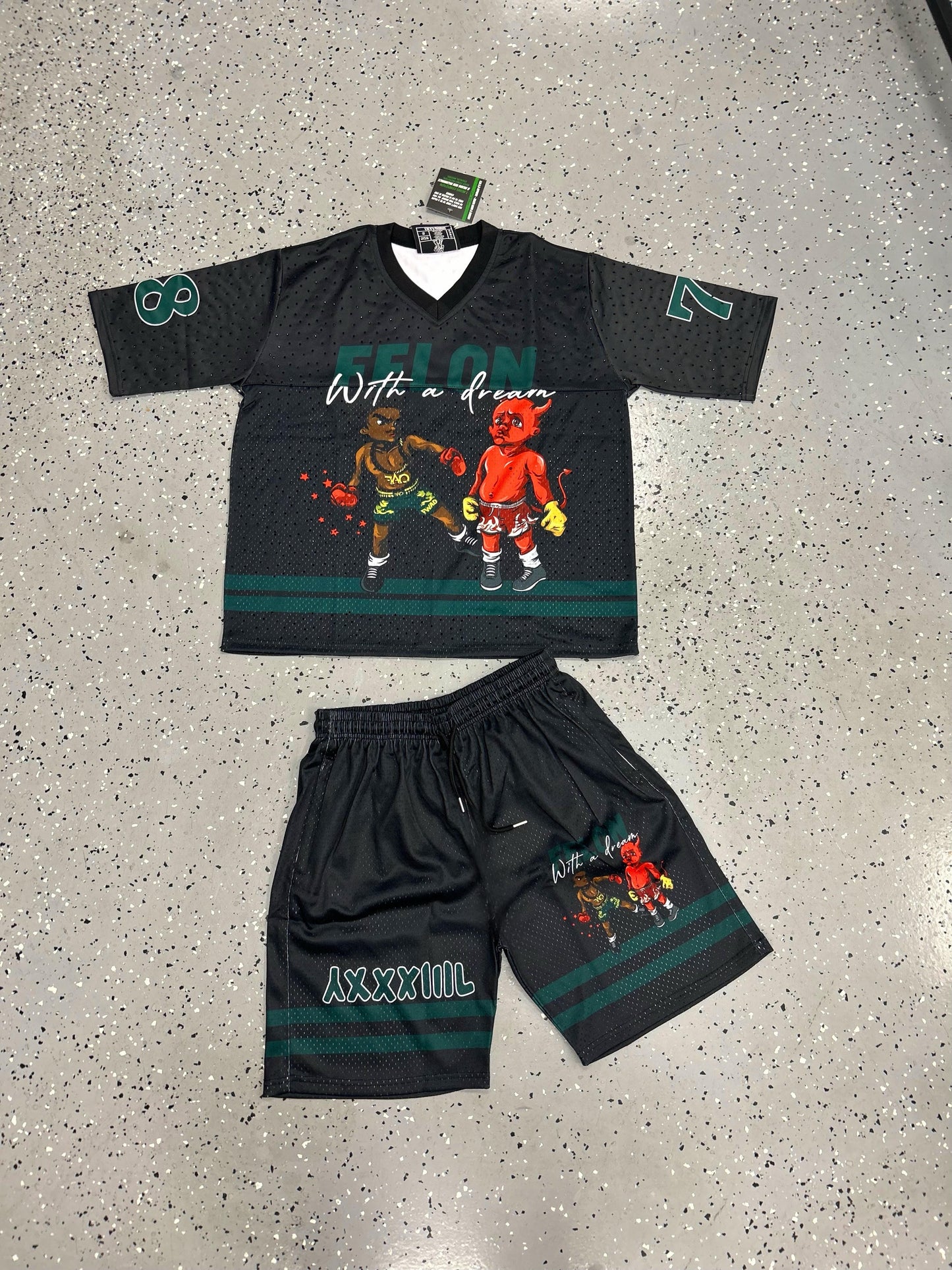 FWAD New Drop Mesh Short Set