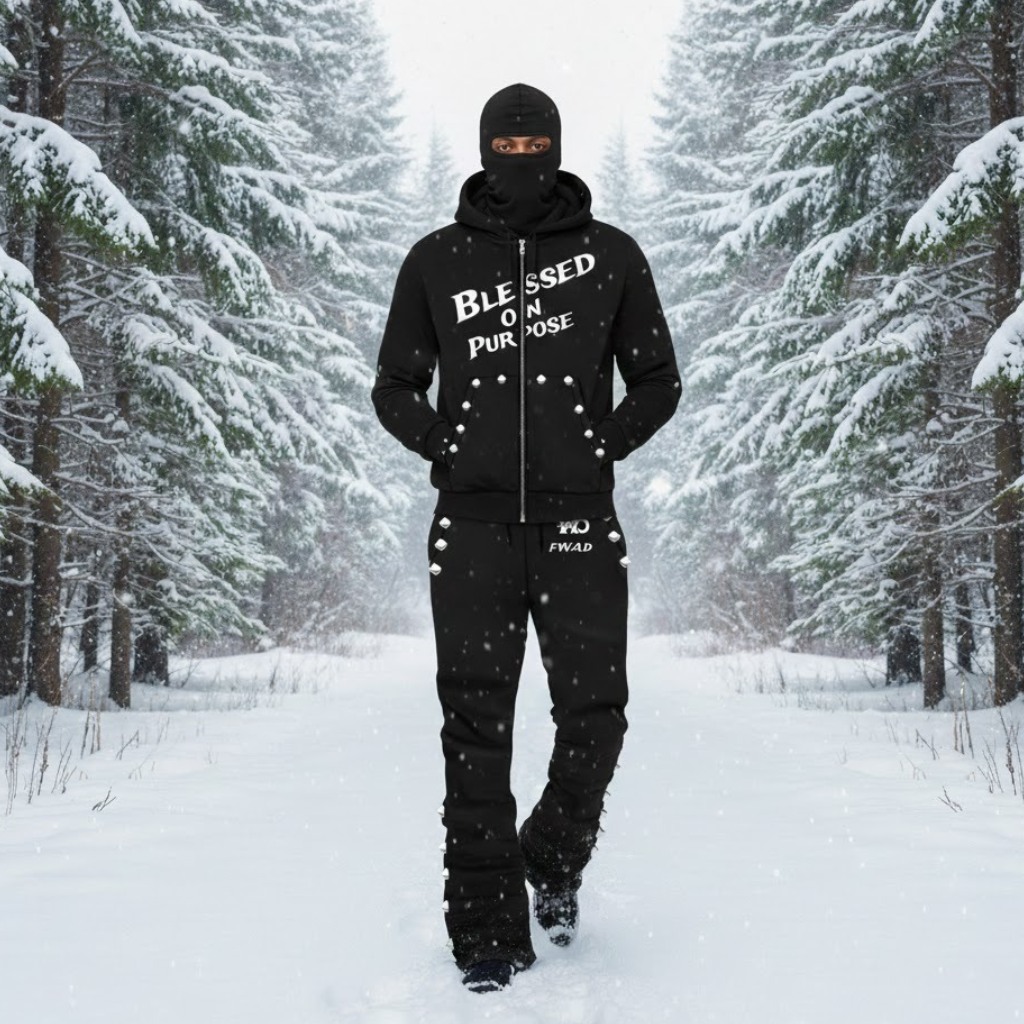 Blessed On Purpose™ Cotton Sweatsuit – FWAD Apparel