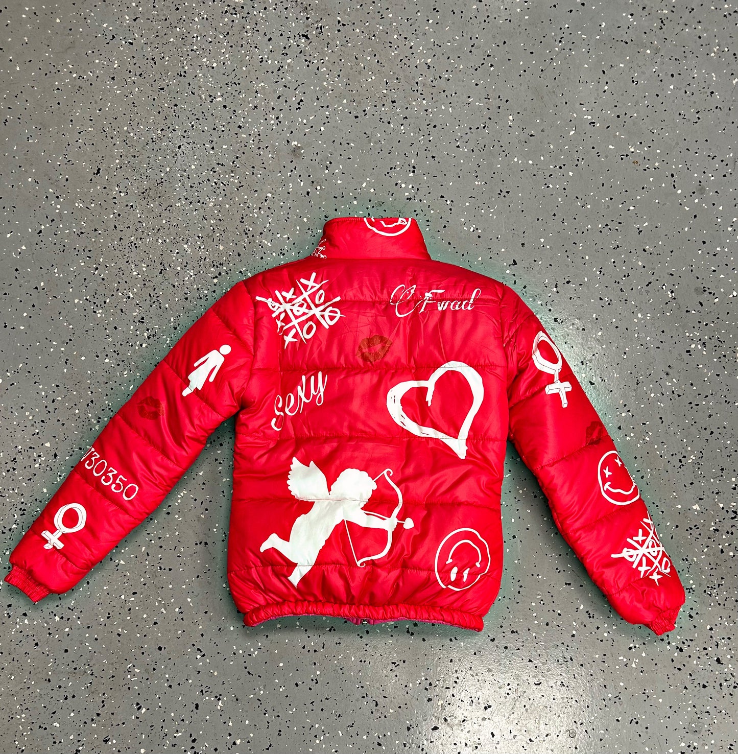 F.W.A.D FEMALE Unspoken Code” Puffer