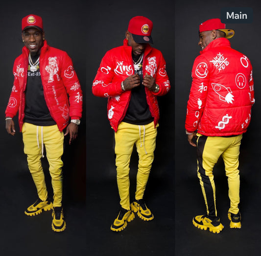 F.W.A.D Male Self Motivation Bubble Jacket (KING)