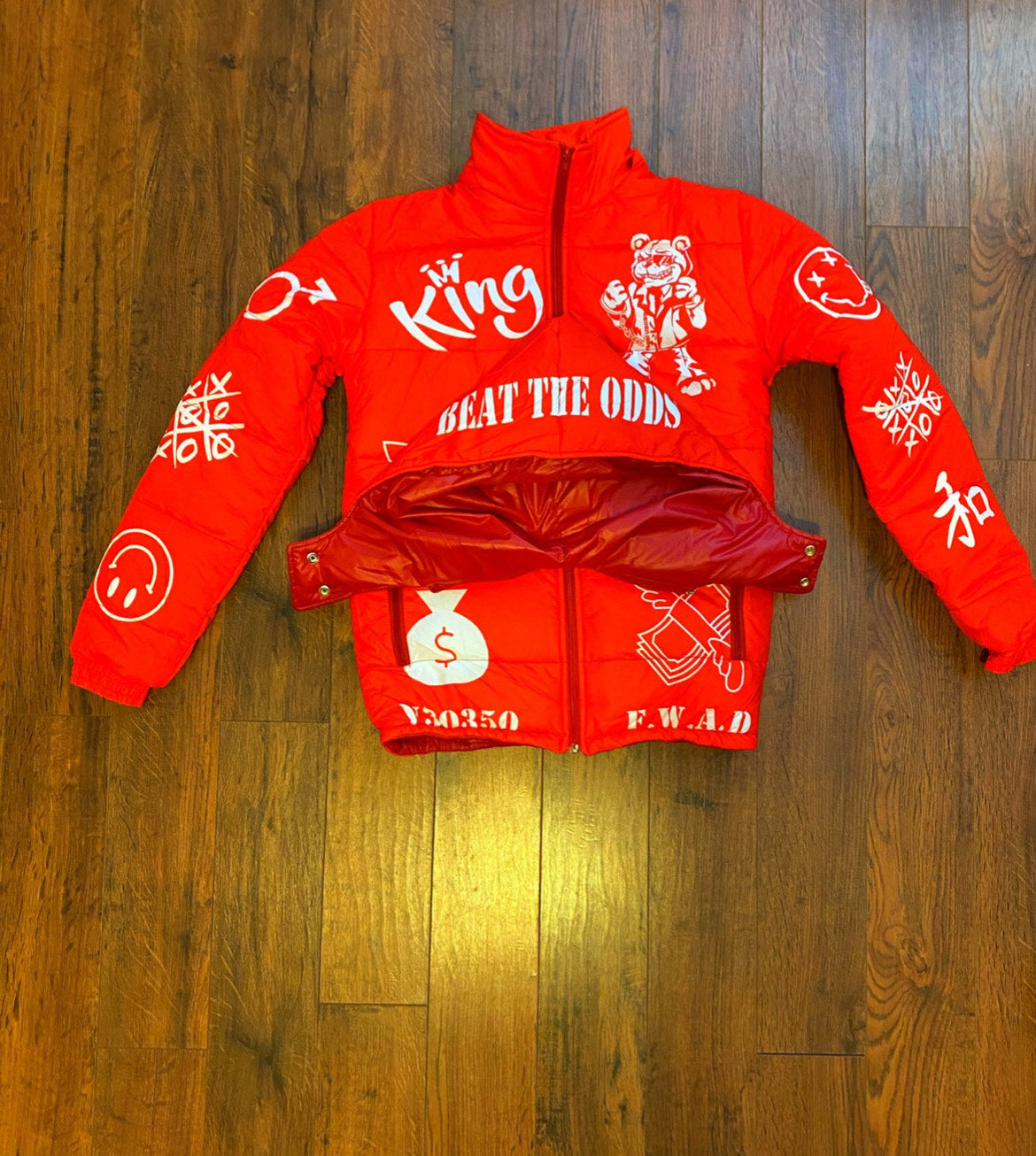 F.W.A.D Male Self Motivation Bubble Jacket (KING)
