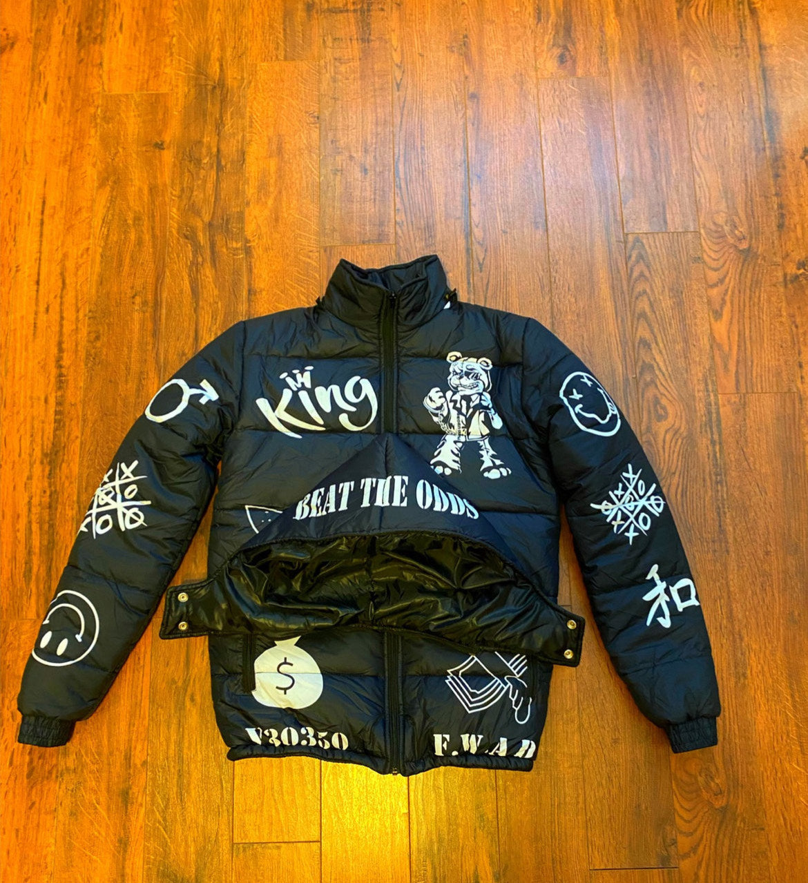 F.W.A.D Male Self Motivation Bubble Jacket (KING)