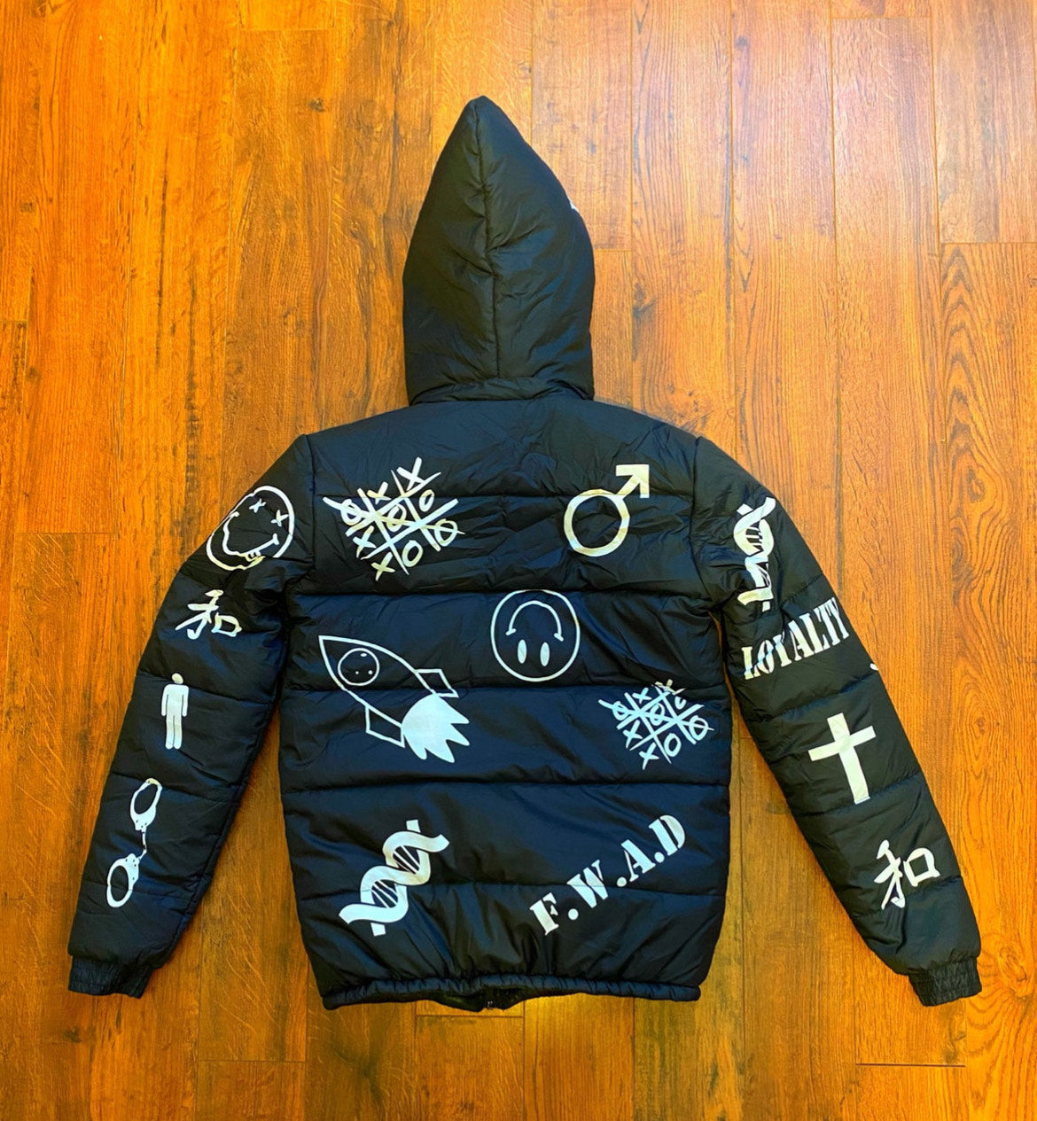 F.W.A.D Male Self Motivation Bubble Jacket (KING)