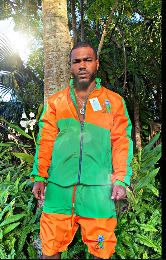 F.W.A.D Windbreaker Short Set