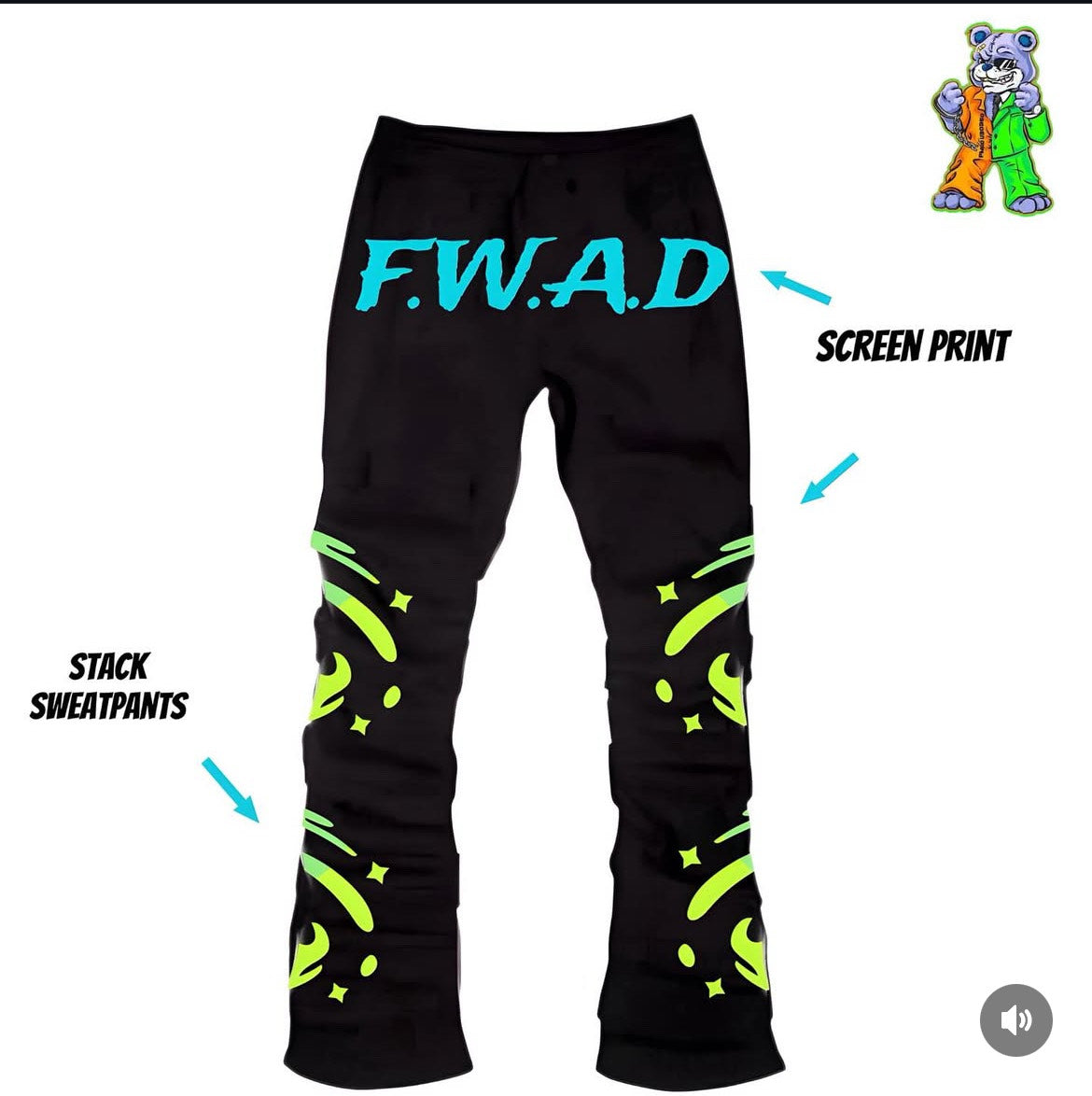 F.W.A.D DREAMS INTO REALITY Sweat Suit Unit